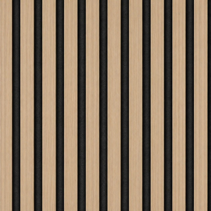 Panel Listonado de Madera para Pared 270x110 cm