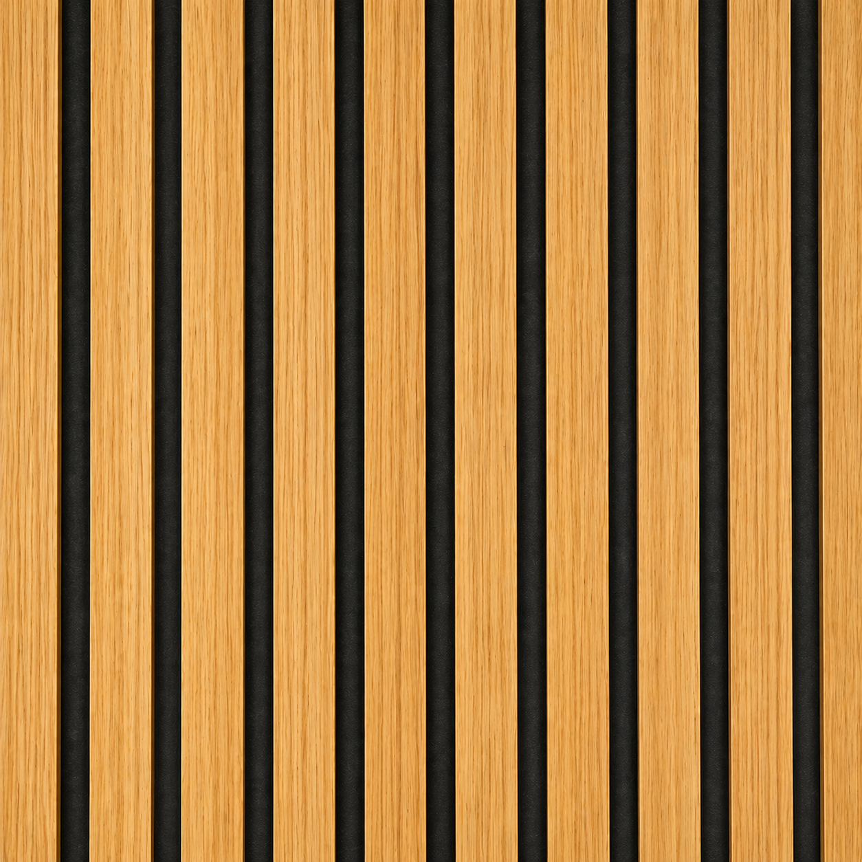 Panel Listonado de Madera para Pared 270x110 cm