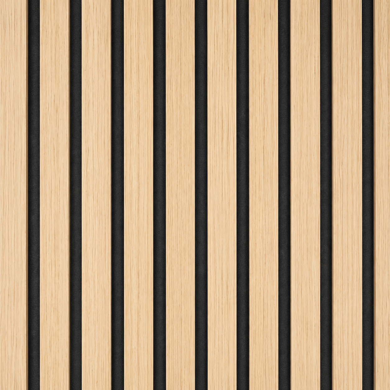 Panel Listonado de Madera para Pared 270x110 cm