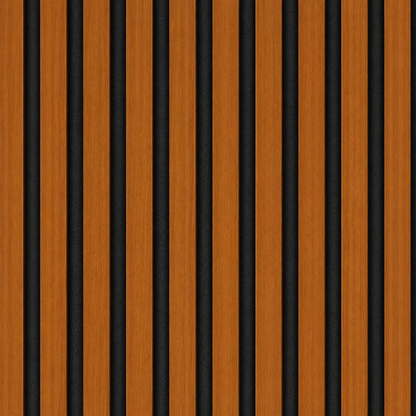 Panel Listonado de Madera para Pared 270x110 cm
