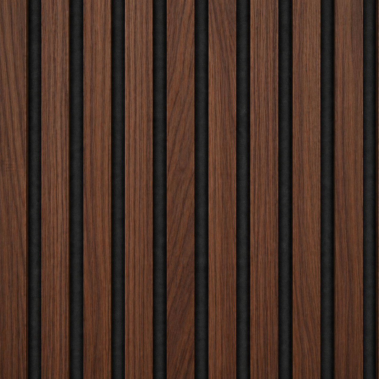Panel Listonado de Madera para Pared 270x110 cm