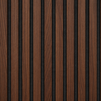 Panel Listonado de Madera para Pared 270x110 cm